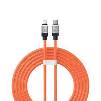 Baseus Cable CoolPlay Series Type-C to Lightning 3A 20W 2m, Orange CAKW000107 foto