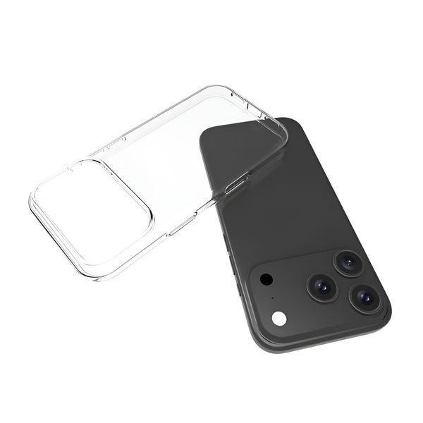 WOO Case Soft TPU iPhone 17 Pro, Clear WOCASOIP17PCL foto