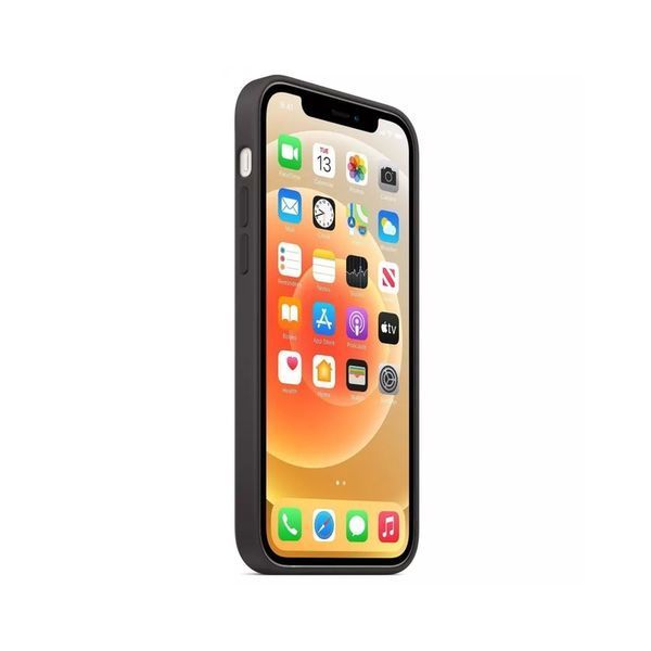 Helmet Case Liquid Silicone iPhone 12 Mini, Black HMT-CLSIP12MINIBK foto