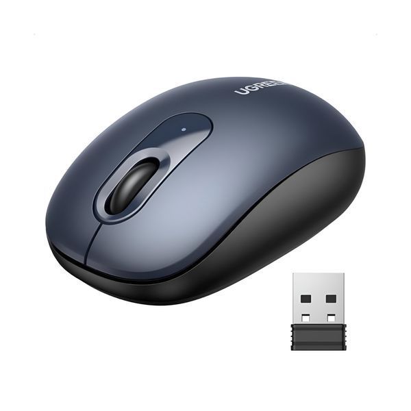 Мышь UGREEN Wireless Optical 2400dpi Silent MU105, Midnight Blue 90550 фото