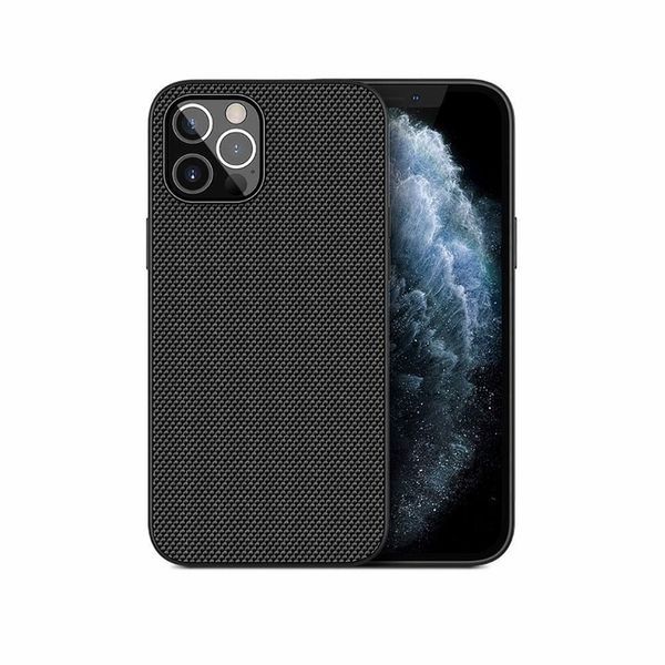 Helmet Case TPU Nylon Series iPhone 12 Pro Max, Black HMT-CTIP12PMNSBK foto