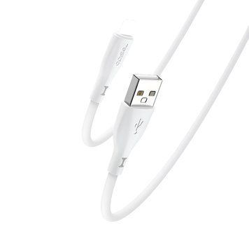 Yesido Cable Liquid Silicone Series USB-A to Lightning 18W 1m, White CA119-5 foto