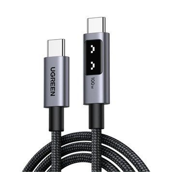 UGREEN Кабель Uno Series Type-C &mdash; Type-C для быстрой зарядки 5A/100 Вт, 1 м, черный | L509 35501 фото