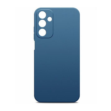 Чехол WOO Liquid Silicone Samsung A15 4G, синий WOOCLSSAMA15BL фото
