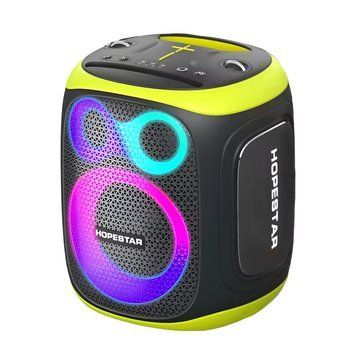 Hopestar Party Speaker Party130 with 2 Wireless Microphones, 120W, Black HPSP130BK foto