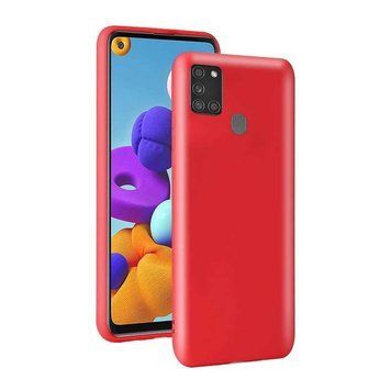 Чехол для шлема Жидкий силикон Samsung A21S, красный HMT-CLISSA21SRD фото