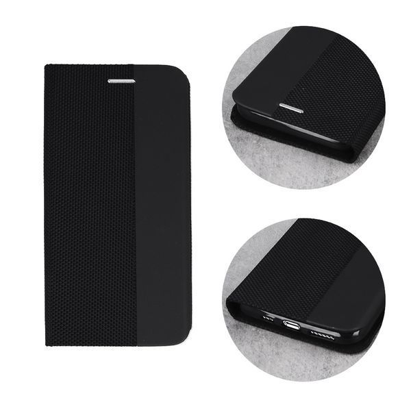 WOO Case Shell Flip Nylon Oppo A40, черный WOOCASHFLBOPA40BK фото