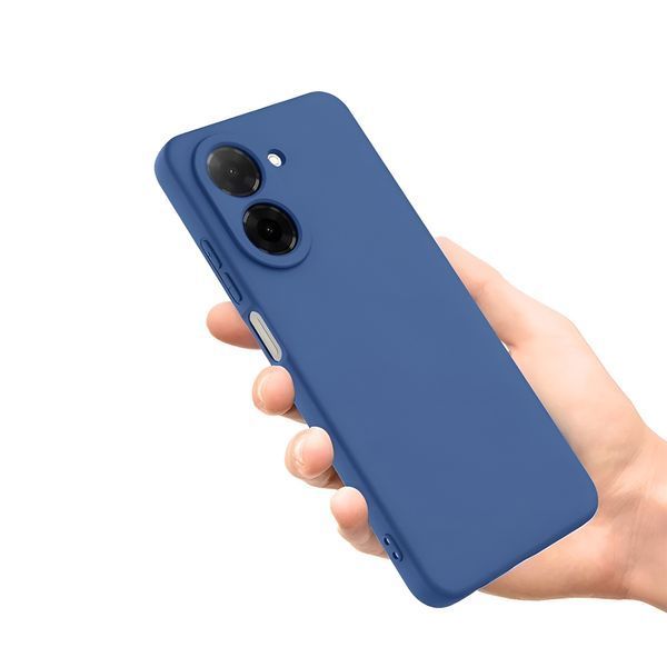 Чехол WOO Liquid Silicone Redmi A5, Синий (173 мм) _ WOOCLSRDA5BL фото