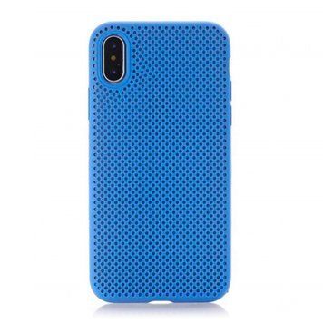 Чехол для шлема Жидкая силиконовая сетка Samsung A10, синий HMT-CLISSA10GBL фото