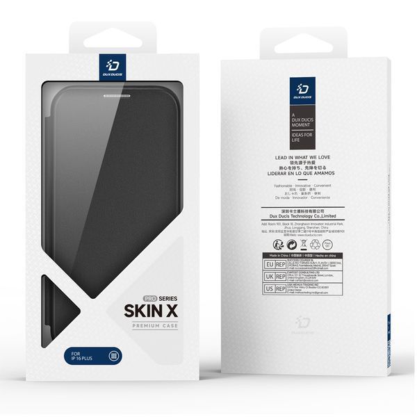 Чехол DUX DUCIS для iPhone 16 Plus Skin X Pro с MagSafe, черный DUXDUCIP16PLSXPGBK фото