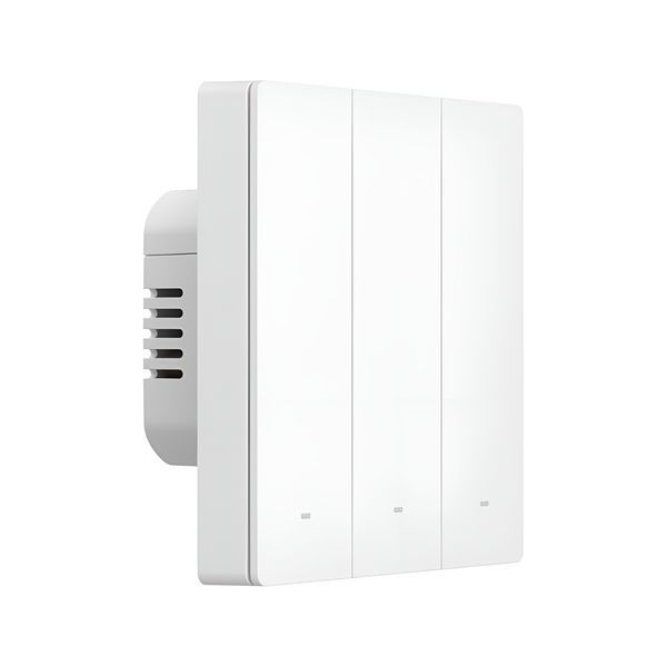 Sonoff Zigbee Smart Wall Switch SwitchMan M5 3-Gang (Neutral Optional), White 6920075743081 foto