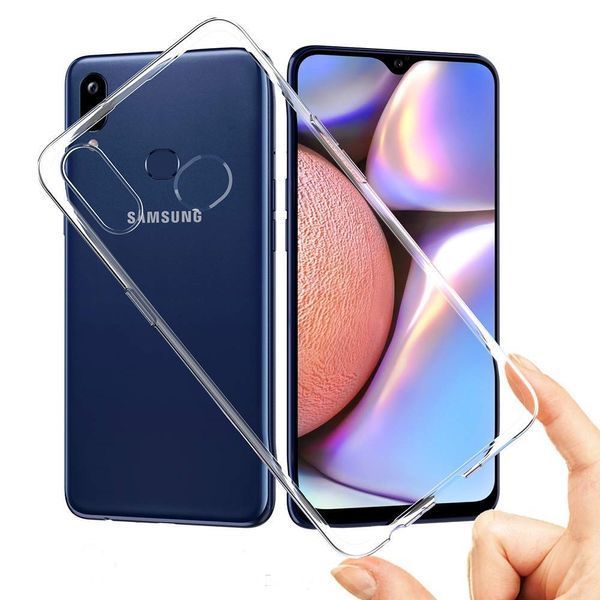 Чехол для шлема ТПУ Мягкий Samsung A10S, прозрачный HMT-CTSA10SCL фото