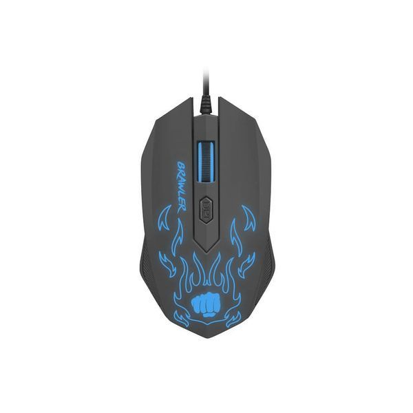 Fury Mouse Brawler, 1600 DPI, Optical, Illuminated NFU-1198 foto