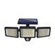 Solar Outdoor Lights 4000LM 210 Leds, Remote Control, 3 Adjustable Heads, Motion Sensor Lights, IP65 Waterproof, Black SL210RCBK foto 2