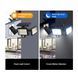 Solar Outdoor Lights 4000LM 210 Leds, Remote Control, 3 Adjustable Heads, Motion Sensor Lights, IP65 Waterproof, Black SL210RCBK foto 3