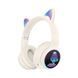Беспроводные детские накладные наушники Musen LK-032 Princess (Кошачьи уши), Бежевый _ LK-032BGE фото 1