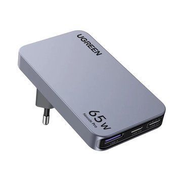 UGREEN Nexode GaN S Charger 3*Type-C+1*USB-A 100 Вт X565, черный 25356 фото