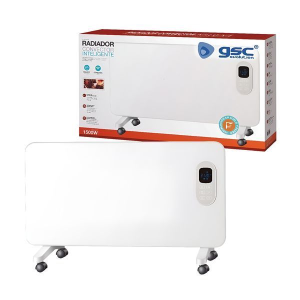 Garsaco Smart Convector Heater with Alexa, Wi-Fi, 1500W, White 301025000 foto