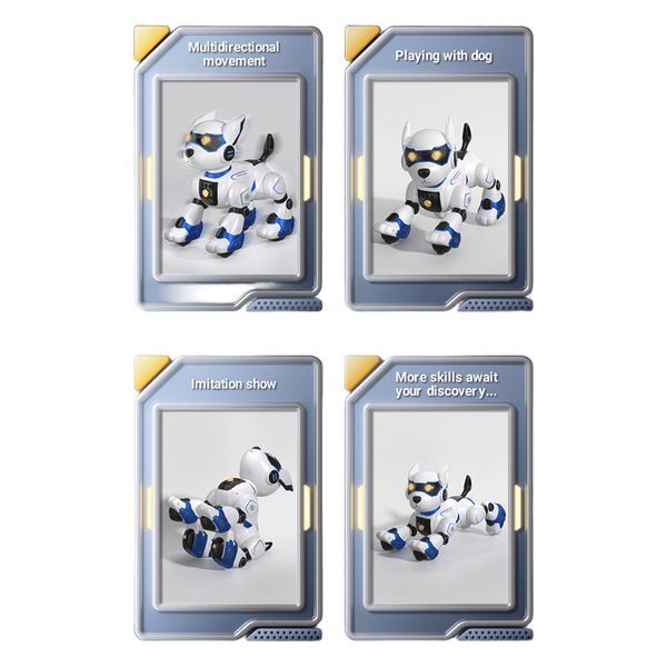 JJR/C RC Intelligent Robot Dog R27, Gold R27GL foto