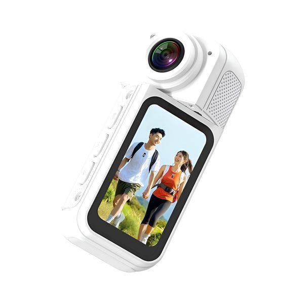 Mini Action Camera S70 Lens 2.7K, 180 Rotation, White MTCS70WH foto