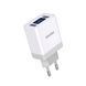 Ksiga Wall Charger Dual Port KSC-756 Bangneng, White JOKWCDP756BAWH foto 1