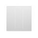 Moes Zigbee Star Feather Smart Push Button Switch 3 Gang (Neutral Wire), White ZS-SF-EU3-WH-MS foto 1