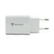 Настенное зарядное устройство для шлема 2xUSB 2,4 А, белое HMT-WC2UWH фото 1