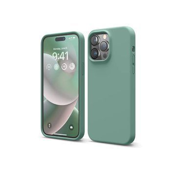 Чехол для шлема Liquid Silicone iPhone 14 Pro Max, Зеленый HMT-CLSIP14PMGR фото