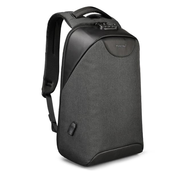 Rucsac antifurt Tigernu T-B3611 Negru cu port USB T-B3611 foto