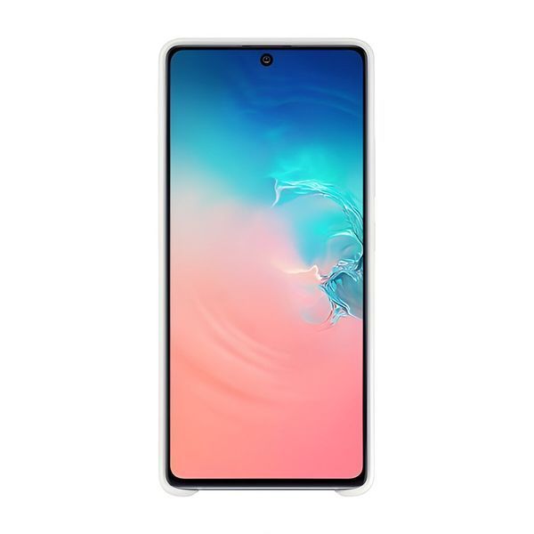 Чехол для шлема, жидкий силикон Samsung S10 Lite (2020), белый HMT-CLISSS10LWH фото