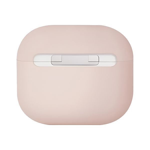 Чехол Uniq Silicon Lino Hybrid Blush для AirPods 3-го поколения, розовый UNIQ-AIRPODS(2021)-LINOPN фото