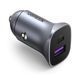 UGREEN Car Charger 1*USB-A+Type-C Aluminum 3A 30W, Grey 40858 foto 2