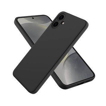 WOO Case Liquid Silicone Samsung A06, Black WOOCLSSAMA06BK foto
