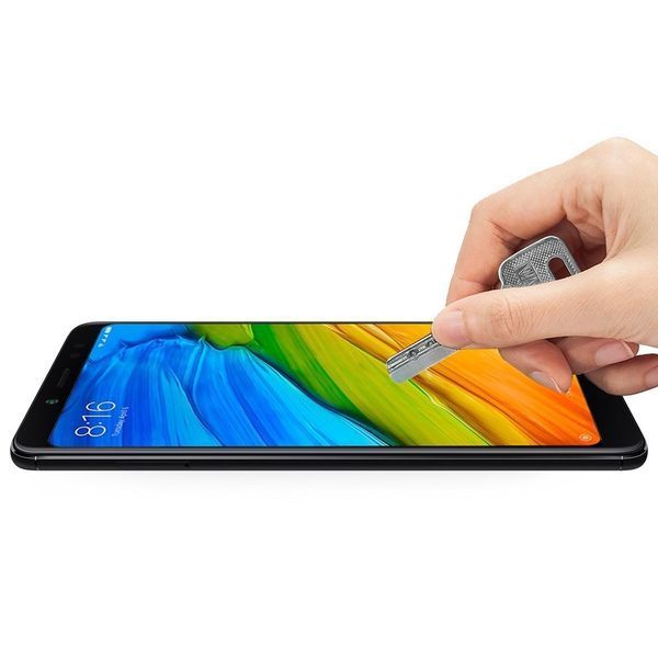 Стеклянный шлем с полным покрытием, 2.5D-рамка Xiaomi Redmi 5, черный HMT-GLXIRD5BK фото