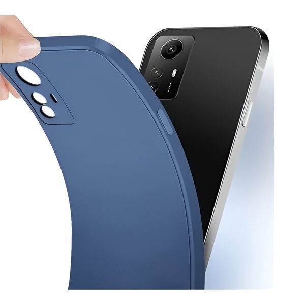 Helmet Case Liquid Silicone Redmi Note 12S 4G, Blue HMTLSCXRN12SBL foto