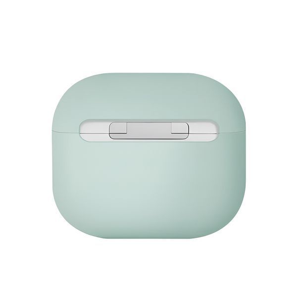 Чехол Uniq Silicon Lino Hybrid Mint для AirPods 3-го поколения, зеленый _ UNIQ-AIRPODS(2021)-LINOGR фото