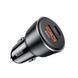 Yesido Car Charger Dual Port 1*USB-A+1*Type-C 50W Max 2.4A, Black Y64 foto 2