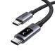 UGREEN Кабель Uno Series Type-C &mdash; Type-C для быстрой зарядки 5 А/100 Вт, 2 м, черный | L509 35512 фото 2
