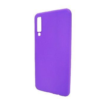 Helmet Case TPU Suede Samsung A7 (2018), Purple HMT-CTSA6SUPP. foto