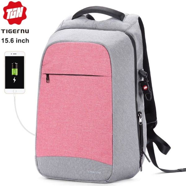 Рюкзак Tigernu T-B3335 с USB портом и отделением для ноутбука 15.6'' ID999MARKET_5738428 фото