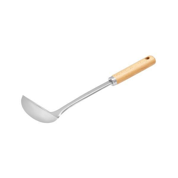 Ambition, Ladle,Natural, 29.8X9.3X5 Cm, Steel, Wood 42060 foto