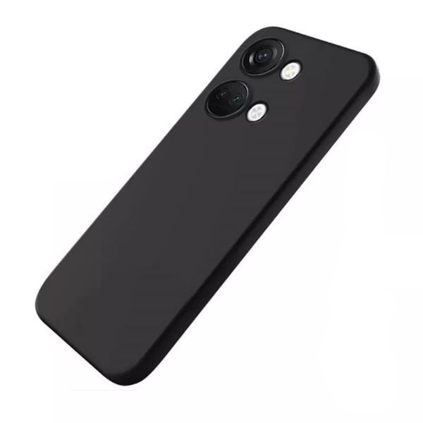 Helmet Case Liquid Silicone OnePlus Nord 3, Black HMTCLSOPN3BK foto
