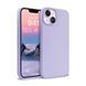 Чехол для шлема Жидкий силикон iPhone 15 Plus/14 Plus, Сиреневый HMT-CLSIP14PLLC фото 1