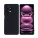 Helmet Case Liquid Silicone Redmi Note 12 Pro 4G, Black HMTLSCXRN124GPRBK foto 1