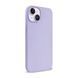 Чехол для шлема Жидкий силикон iPhone 15 Plus/14 Plus, Сиреневый HMT-CLSIP14PLLC фото 2