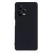 Helmet Case Liquid Silicone Redmi Note 12 Pro 4G, Black HMTLSCXRN124GPRBK foto 2
