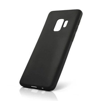 Helmet Case TPU Suede Samsung S9 Plus, Black HMT-CTSS9SUBK. foto