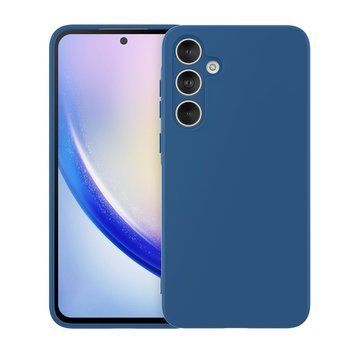 WOO Case Liquid Silicone Samsung A35 5G, Синий WOOCLSSAMA35BL фото