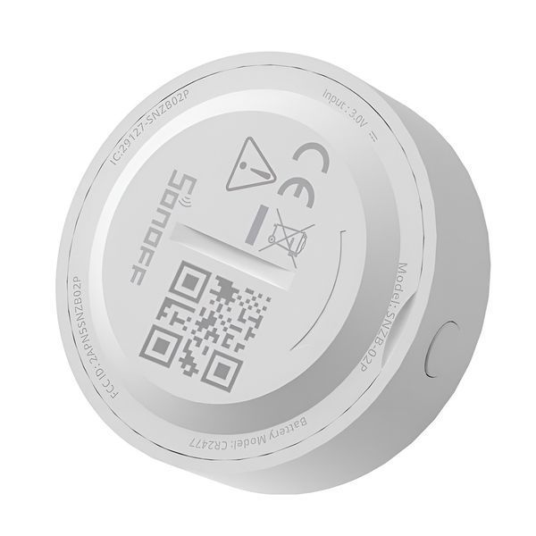 Датчик температуры и влажности Sonoff Zigbee (SNZB-02P) 6920075740622 фото
