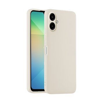WOO Case Liquid Silicone Samsung A06, Beige WOOCLSSAMA06BG foto